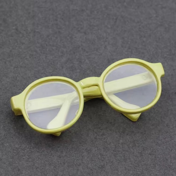Labubu Glasses Eyewear - Lime Green Frames Clear Lens - Brand New - Picture 1 of 1